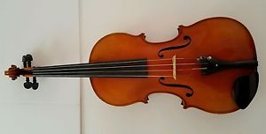 Gustav August Ficker German 15 1/2 Viola William Lewis and Son 1964 Sarasate