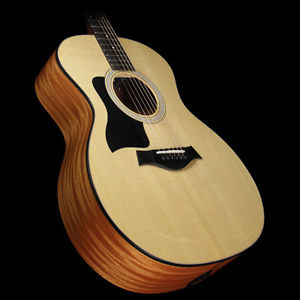 Taylor 114e Grand Auditorium Acoustic/Electric Guitar Left-Hand Natural