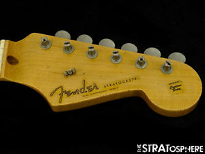 Fender USA Custom Shop '56 Relic Strat NECK+TUNERS Vintage Maple 7.25" Radius