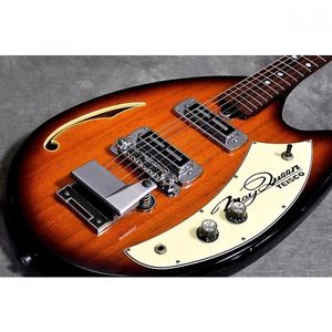 TEISCO MAY QUEEN Reissue Brown Sunburst Electric Guitar USED from Japan #378
