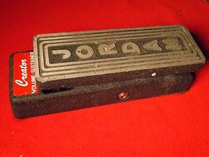 Jordan Creator 6000 Fuzz Pedal Ultra-Rare Volume Sustainer Made in USA Muff Rat
