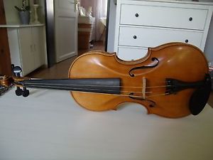 Violine, Geige, 4/4, mit Zettel, Klotz