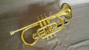 Kanstul 731 Series Bb Cornet, case and accessories