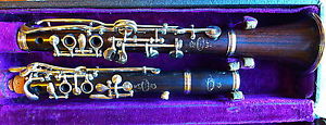 Vintage G. Pruefer Bb LP Albert System Wood Clarinet Overhauled