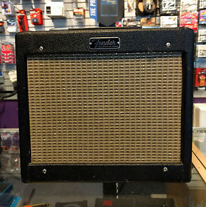 1964 Fender Champ guitar amplifier RARE BLACK TOLEX transition tweed amp pre-cbs