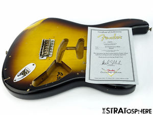 Fender USA Custom Shop '56 Relic Stratocaster BODY & HARDWARE 2 Color Sunburst
