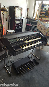 alte EKO Orgel LS 10 P Portable Rotary Sound Pedal Bass Hammond Clone Vintage