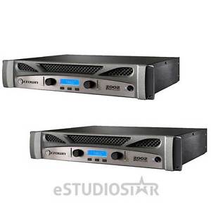 (2) Crown XTI2002 Series 2 Channel 1000W Stereo Amplifiers