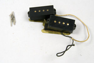 VINTAGE 1959 FENDER PRECISION BASS GUITAR PICKUPS ORIGINAL SET PRE CBS 1958-1963