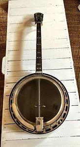 ANTIQUE VINTAGE 1920'S 30'S GIBSON MASTERTONE BANJO 8719-38 TYPE 3 5 WITH CASE