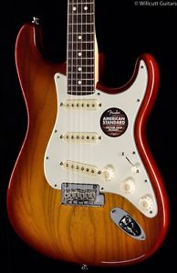 Fender American Standard Stratocaster® Sienna Sunburst, Rosewood (162)