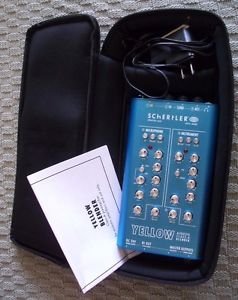 Schertler Yellow Acoustic Preamp; Used Once; Excellent Condition