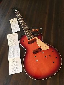 2014 Gibson USA Les Paul Peace BODY & NECK Guitar Parts Harmonious Sunrise
