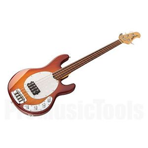 Music Man USA Stingray 4 Lined Fretless HB - Honey Burst *exc. cond.* musicman
