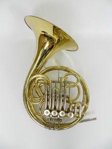 Waldhorn Waldhörner French horn in F/B Josef Lidl Brno Real Photo 55
