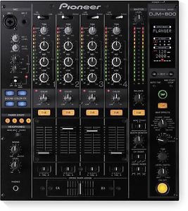 PIONEER DJM-800 - 4-channel high-end digital DJ mixer + OVP