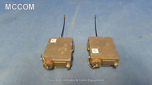 Lectrosonics MM400C UHF Wireless Transmitter Block 21 Freq:537.6-563.1MHz  Qty 2