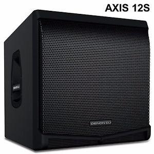 DENON AXIS 12S 2000w PEAK SUBWOOFER BUILT-IN COMPRESSOR LIMITER $30 INSTANT OFF