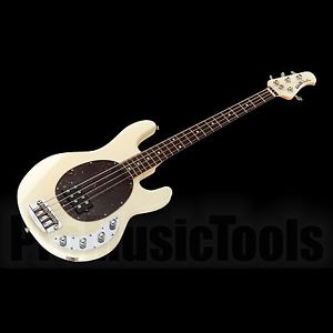 Music Man USA Stingray 4 WH - White RW MH SHPG * exc. cond. * musicman bass