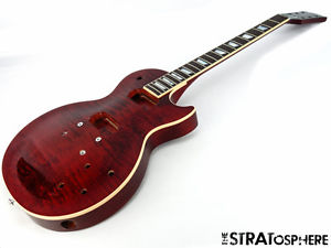 2016 Gibson USA Les Paul Traditional HP BODY & NECK American Wine Red AAA Top