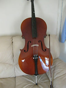 Full Size German Cello by Wilhelm Eberle