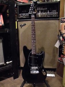 Fender Japan MG69-MH/DP Black Free shipping Guiter From JAPAN Right-Handed #T486