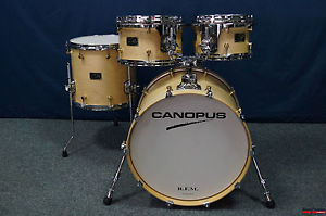 Canopus R.F.M. Series Shellset in "Natural Oil"  -  20,10,12,14"
