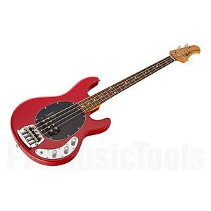Music Man USA Classic Stingray 4 CLR -Classic Red RW flame BKPG -demo *NEW* bass