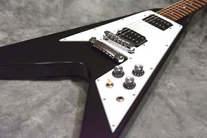Gibson Flying V 67 Ebony Electric Free Shipping
