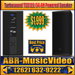 Turbosound TCS122/94-AN  Powered Arrayable 2500 Watt 2 Way 12" Loudspeaker
