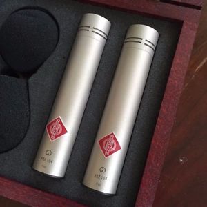 Neumann KM 184 Small Condenser Microphone Matched Stereo Pair SDC