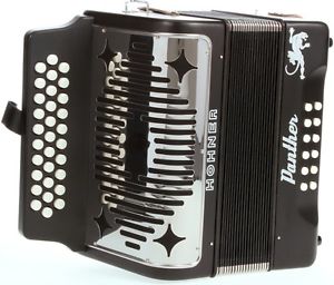 Hohner Panther Diatonic Accordion - keys of G, C,