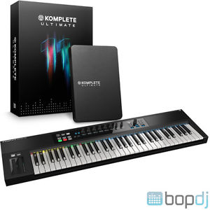 Native Instruments Komplete Kontrol S61 Keyboard & KOMPLETE 11 ULTIMATE Bundle