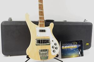 2014 Rickenbacker Model 4003 Stereo Bass Guitar - Maple Glo w/ OHSC