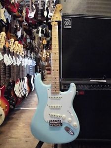Fender Mexico Classic Series 50s Stratocaster Blue w/soft case F/S #T495