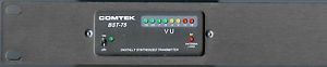 COMTEK BS-75 DIGITALLY SYNTHESIZED 72.1 TO 75.3 MHZ TRANSMITTER W/ RACK MOUNT