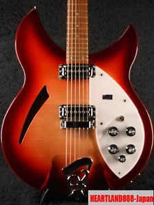 Free Shipping Rickenbacker model 330 Fireglo Used Hard To Find Rare #03518917