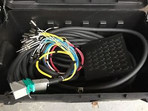 Rapco Horizon 30 chaannel 10 send 150' snake cable w/ ELCo disconnects, MINT!