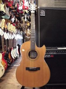 Asturias Herringbone Concert Natural w/hard case F/S Guiter From JAPAN #T457