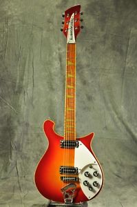 Rickenbacker 620 Amber FireGlo Sunburst Semi Hollow Used Electric Guitar Japan