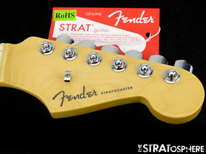 '16 Fender American ELITE Stratocaster Strat NECK & LOCKING TUNERS USA Maple