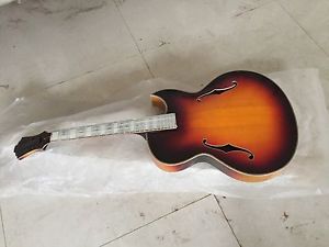 yunzhi fully handmade solid wood sharp cutaway electric guitar