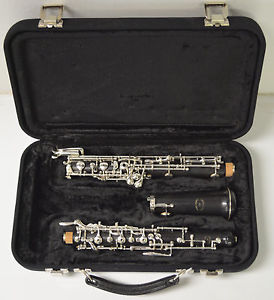 PAUL COVEY FULL SYSTEM OBOE W/LEFT HAND F, GRENADILLA WOOD, BALTIMORE