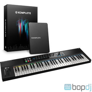 Native Instruments Komplete Kontrol S61 Keyboard & KOMPLETE 11 Software Bundle