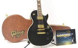 2014 Gibson Les Paul Custom Lite Electric Guitar - Ebony w/OHSC
