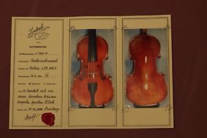 WITH VIDEO Germany master Laubach 7/8 Violin Bamberg