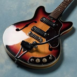 TEISCO Silvertone Model 319-14559 SB 1960s Vintage Used Electric Guitar Japan
