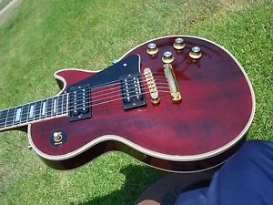 1993 Gibson Les Paul Custom Plus Wine Red w/ Ebony Board Seymour Duncan Pickups