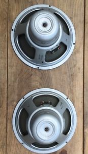 Celestion G12 Alnico Bulldog Silver Vintage Vox Super AC T1088 Speakers