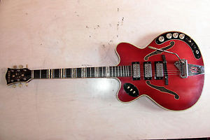 alte Höfner Hofner 4575 verythin Gitarre halbakustisch ca. 1965 guitar
